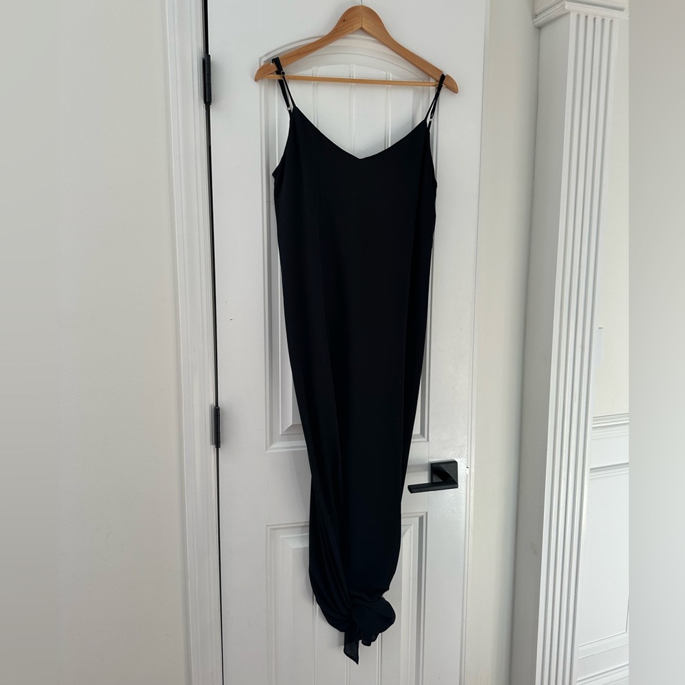 Show me your mumu black long dress size small